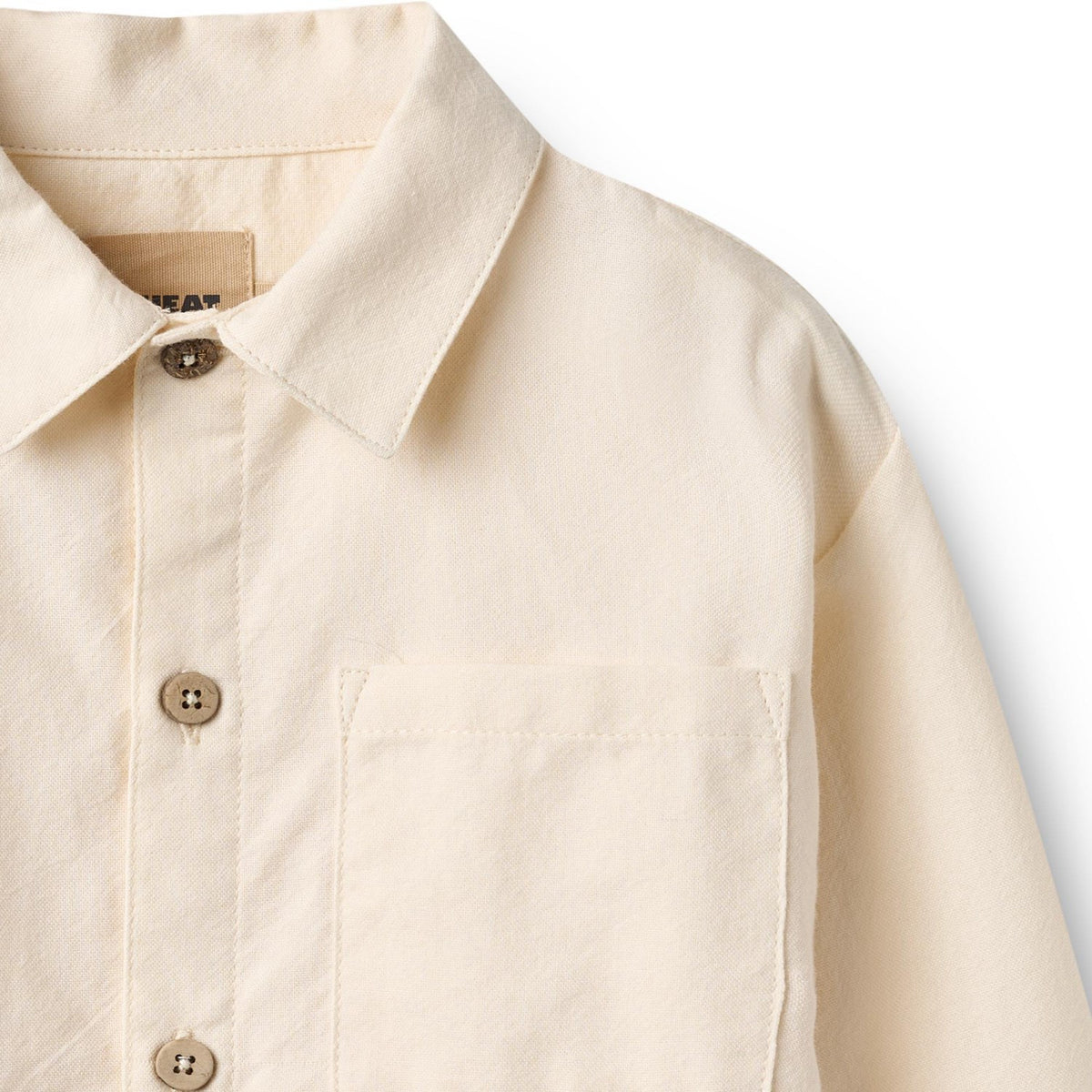 Wheat Eggshell Shirt L/S Oscar