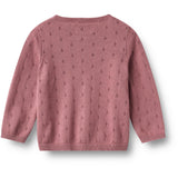 Wheat Warm Lilac Knit Cardigan Maia