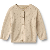 Wheat Offwhite Knit Cardigan Maia
