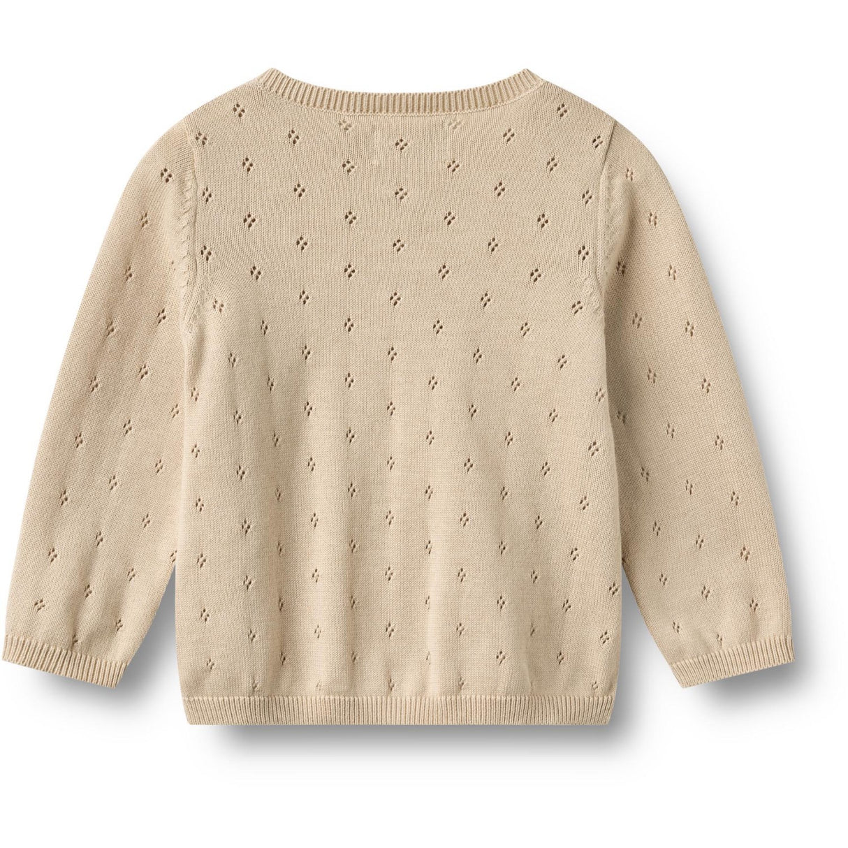 Wheat Offwhite Knit Cardigan Maia
