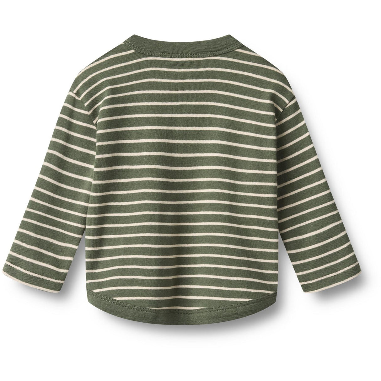 Wheat Dark Green Stripe Blouse Osvald