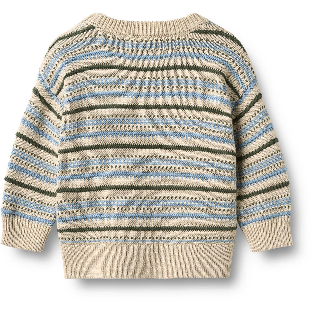 Wheat Offwhite Jacquard Pullover Harlow
