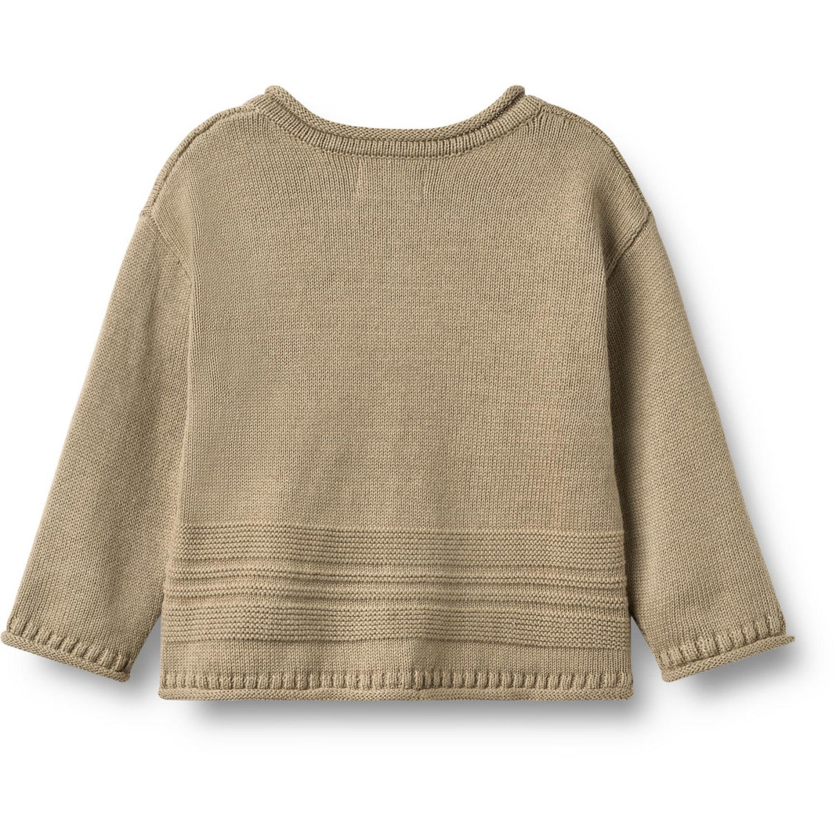 Wheat Gravel Knit Cardigan L/S Gunnar