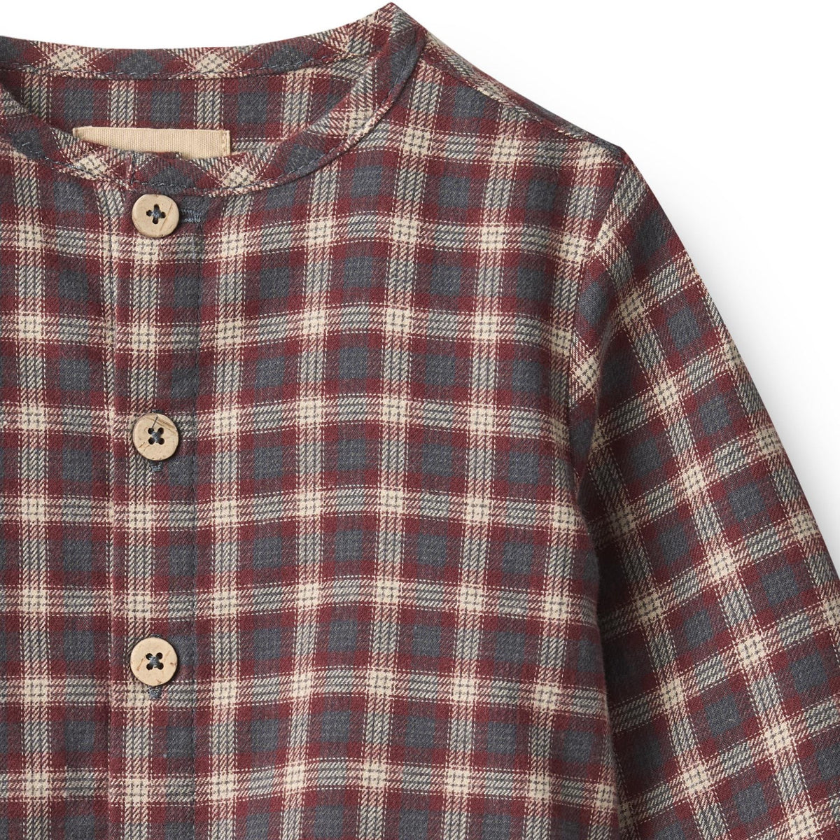 Wheat Blue Holiday Check Shirt Shelby