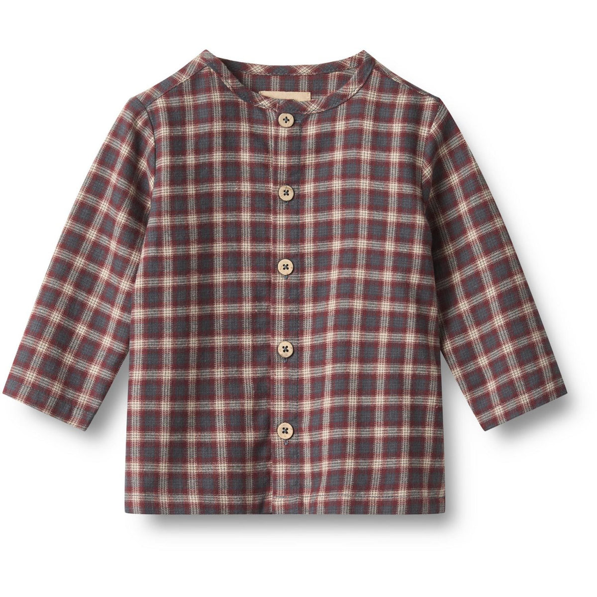 Wheat Blue Holiday Check Shirt Shelby