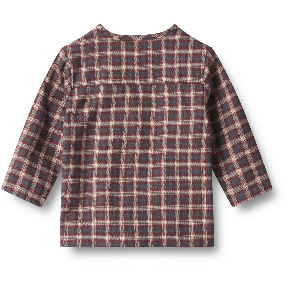 Wheat Blue Holiday Check Shirt Shelby