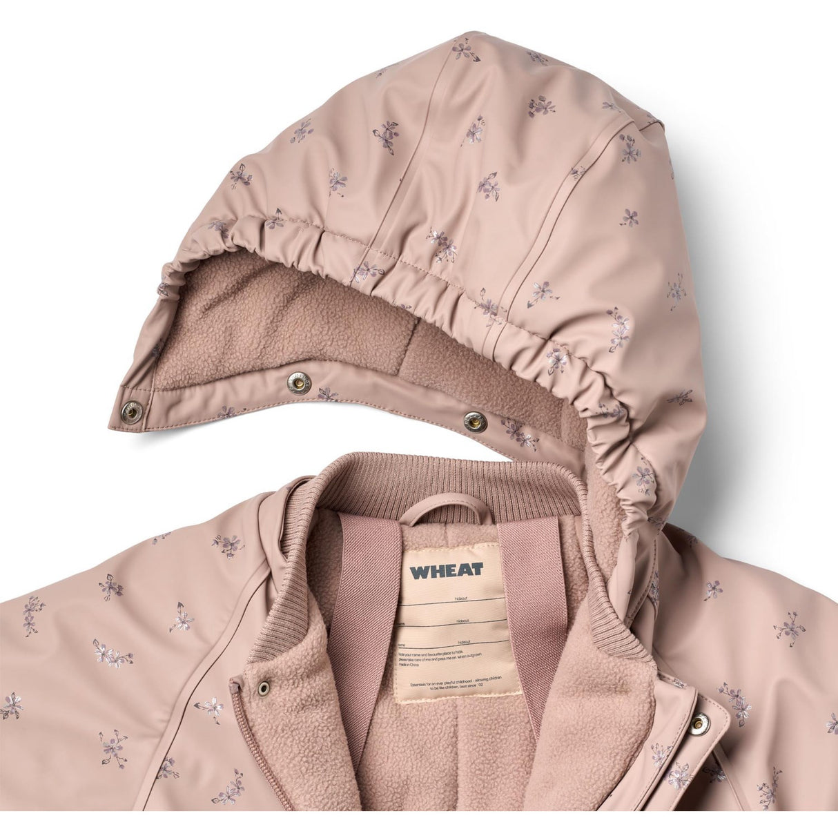 Wheat Dry Rose Flowers Wintersuit Ludo