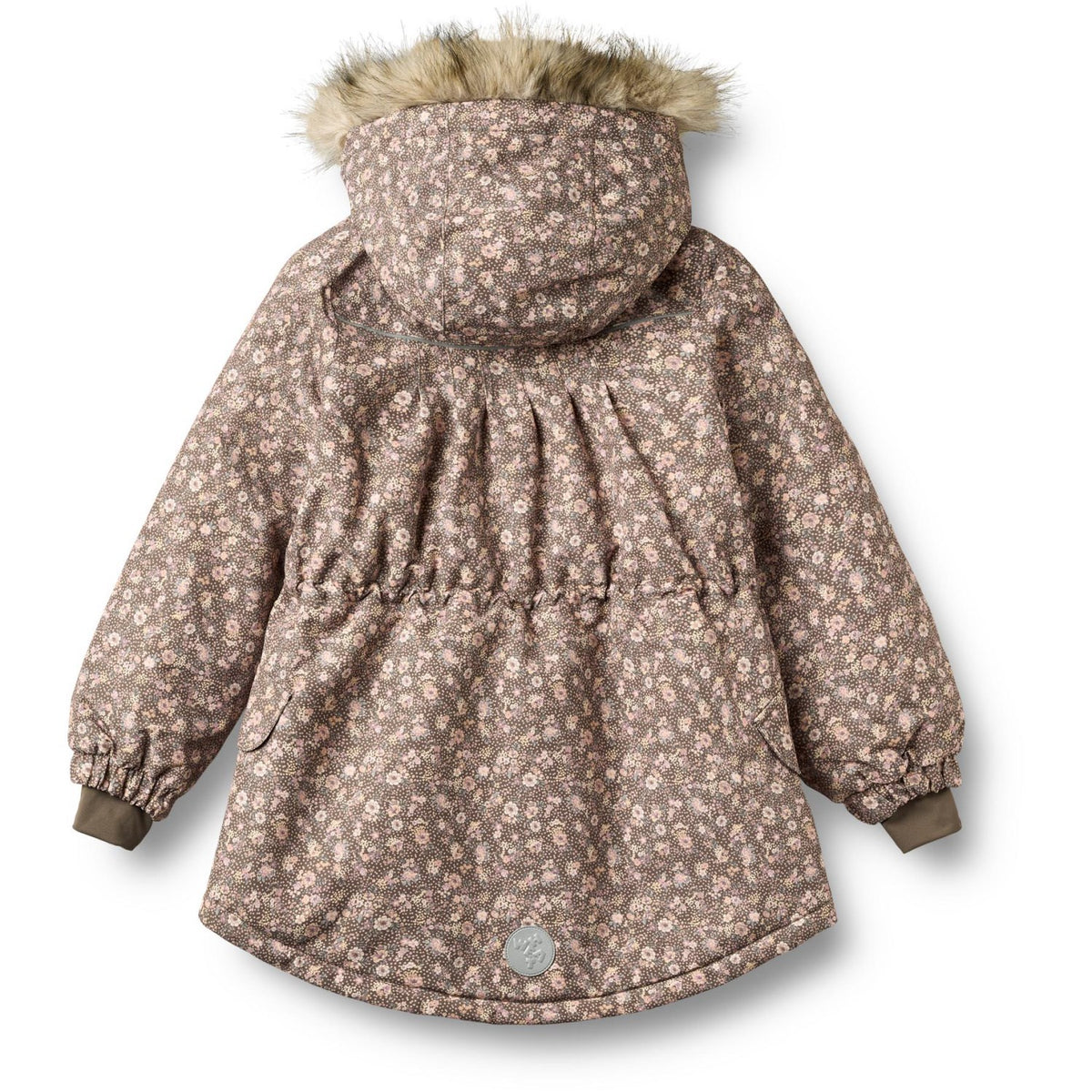 Wheat Dry Wood Snow Flowers Jacket Mathilde