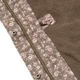 Wheat Dry Wood Snow Flowers Jacket Mathilde