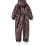 Wheat Chocolate Plum Thermo Rain Suit Aiko