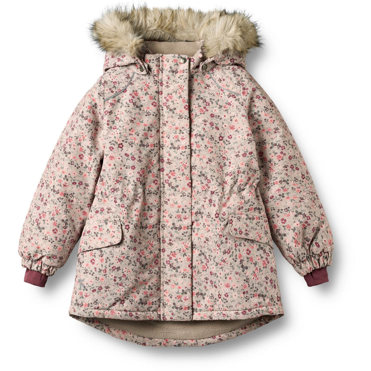 Wheat Grey Moon Flowers Jacket Mathilde