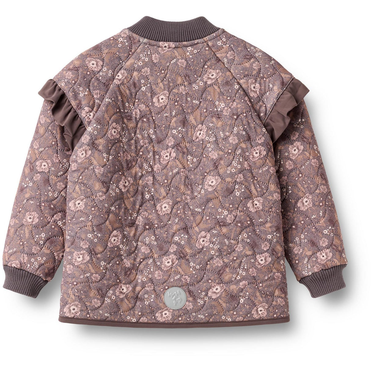 Wheat Purple Stone Flowers Thermo Jacket Ellas
