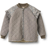 Wheat Brown Stripe Thermo Jacket Ellas