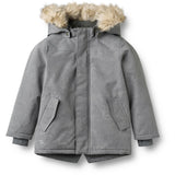 Wheat Reflective Elevation Map Jacket Kasper