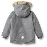 Wheat Reflective Elevation Map Jacket Kasper