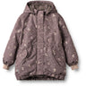Wheat Plum Truffle Stars Jacket Tove Tech