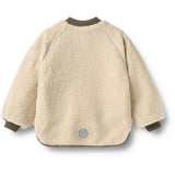 Wheat Brown Stripe Reversible Thermo Jacket Lake