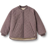 Wheat Plum Reversible Thermo Jacket Lake
