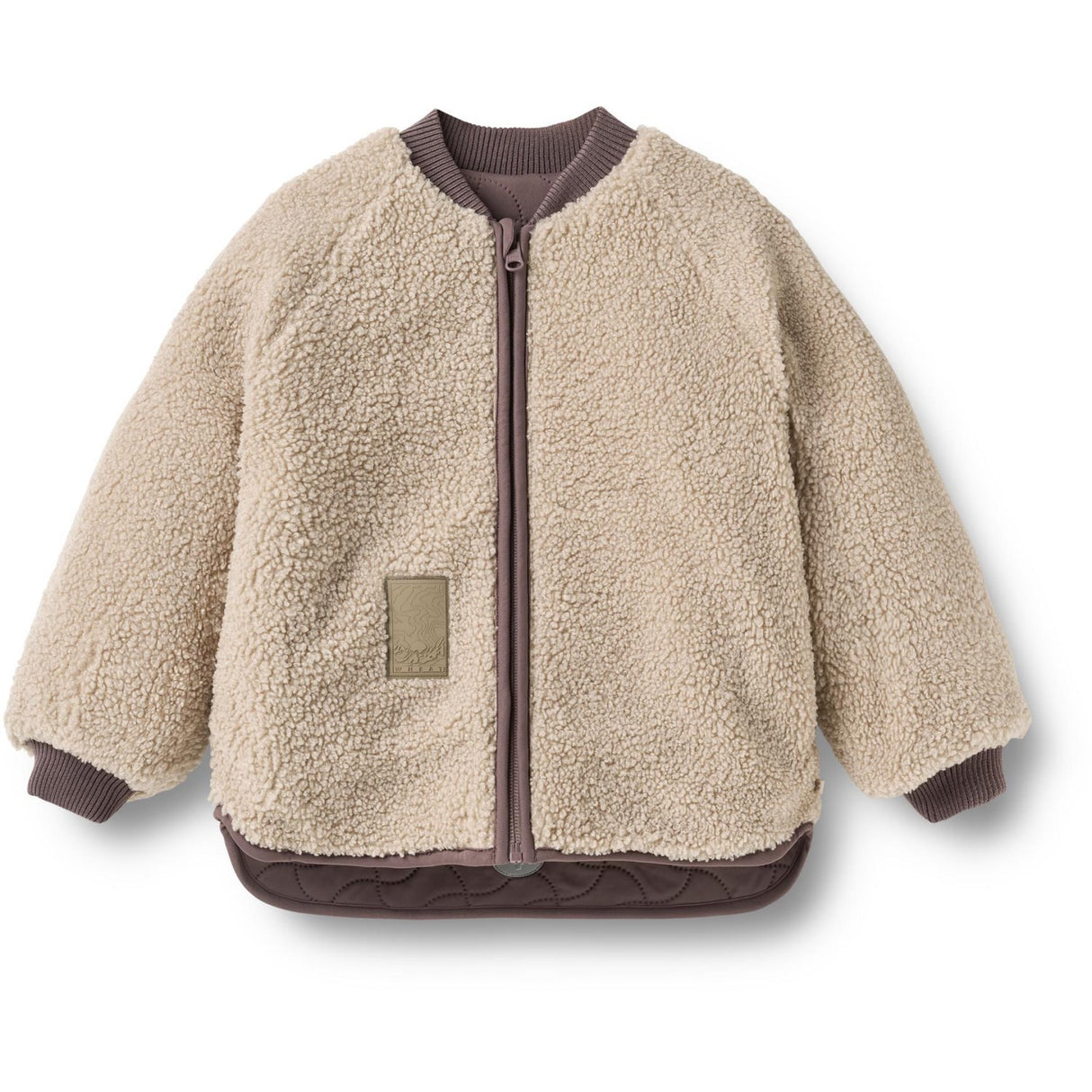Wheat Plum Reversible Thermo Jacket Lake