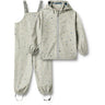 Wheat Light Flint Letters Rainwear Ola Set