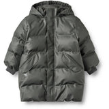Wheat Dark Shadow Pu Puffer Jacket Coast