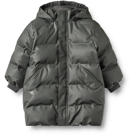 Wheat Dark Shadow Pu Puffer Jacket Coast