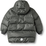 Wheat Dark Shadow Pu Puffer Jacket Coast