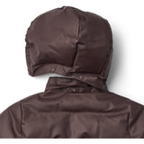 Wheat Chocolate Plum Pu Puffer Jacket Coast