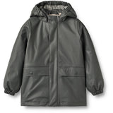 Wheat Dark Shadow Thermo Rain Coat Aju