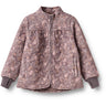 Wheat Purple Stone Flowers Thermo Jacket Thilde