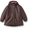 Wheat Chocolate Plum Thermo Rain Jacket Rika
