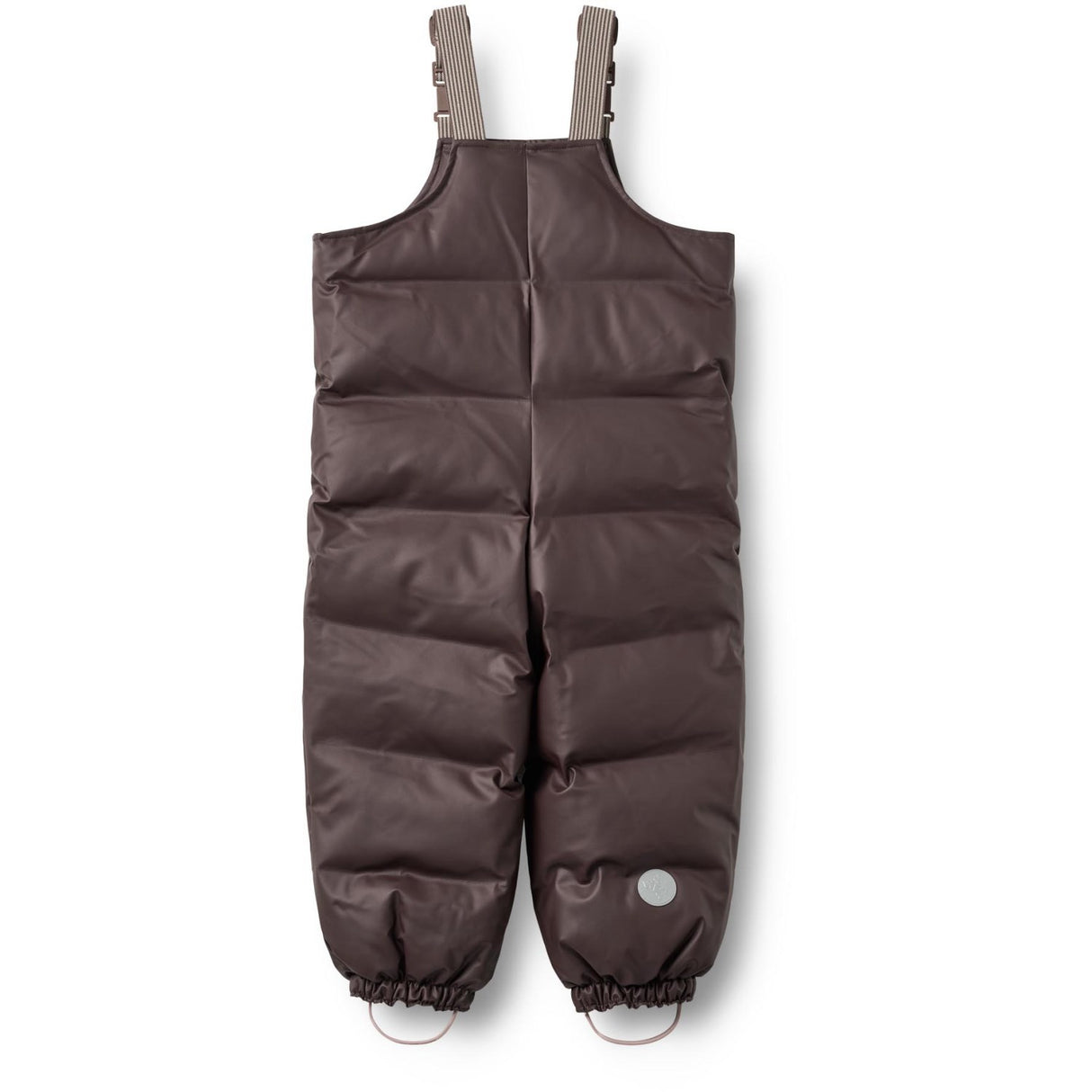 Wheat Chocolate Plum Puffer Track Pants Baakk