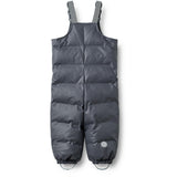 Wheat Greyblue Puffer Track Pants Baakk