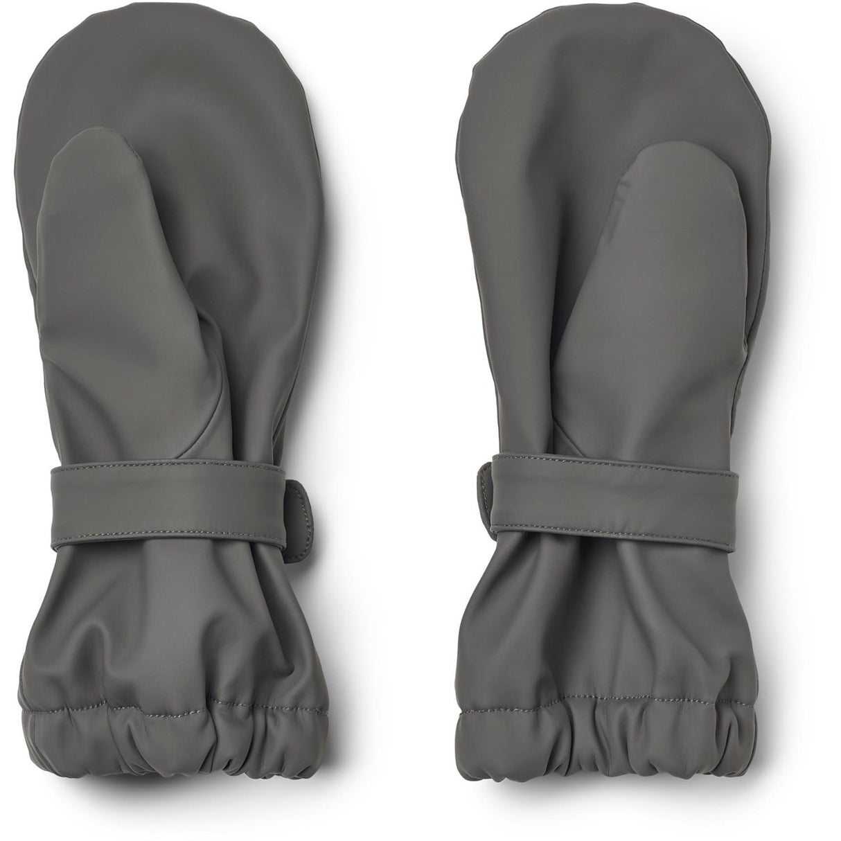 Wheat Dark Charcoal Rain Mittens Rily
