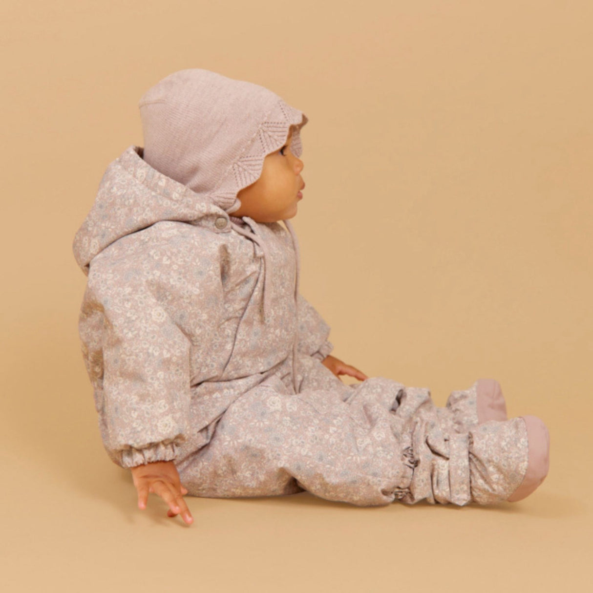 Wheat Dry Rose Flowers Snowsuit Adi