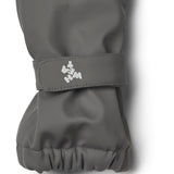 Wheat Dark Charcoal Rain Mittens Rily