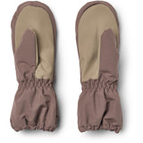 Wheat Plum Truffle Mittens Monta
