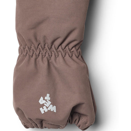 Wheat Plum Truffle Mittens Monta