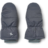 Wheat Greyblue Puffer Mittens Jazz