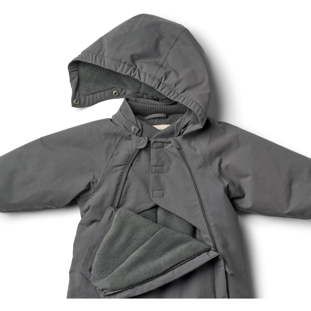 Wheat Dark Charcoal Snowsuit Adi