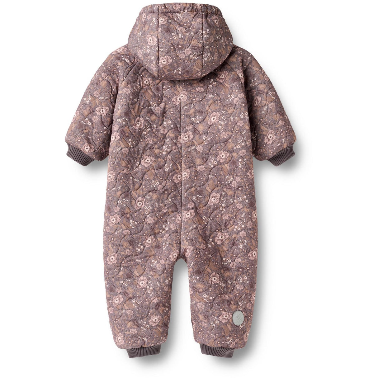 Wheat Purple Stone Flowers Thermo Suit Krammo