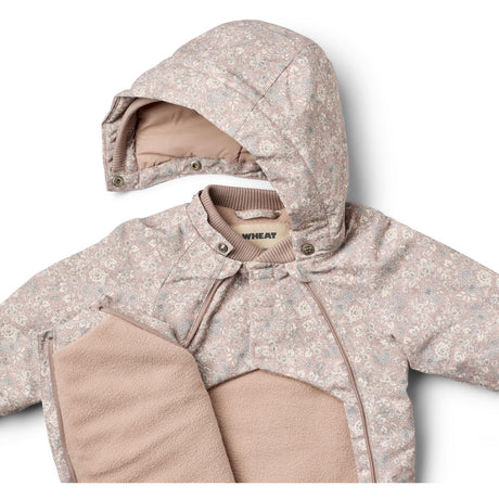 Wheat Dry Rose Flowers Tech Jacket Sascha