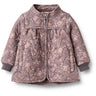 Wheat Purple Stone Flowers Thermo Jacket Thilde