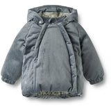 Wheat Greyblue Puffer Jacket Morgen