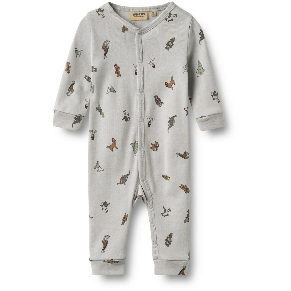 Wheat Winter Friends Jumpsuit L/S Bendji