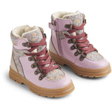 Wheat Slightly Blue Flowers Winterboot Toni Hiker Tex