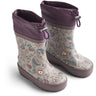 Wheat Soft Sand Flowers Rubber Boot Thermo