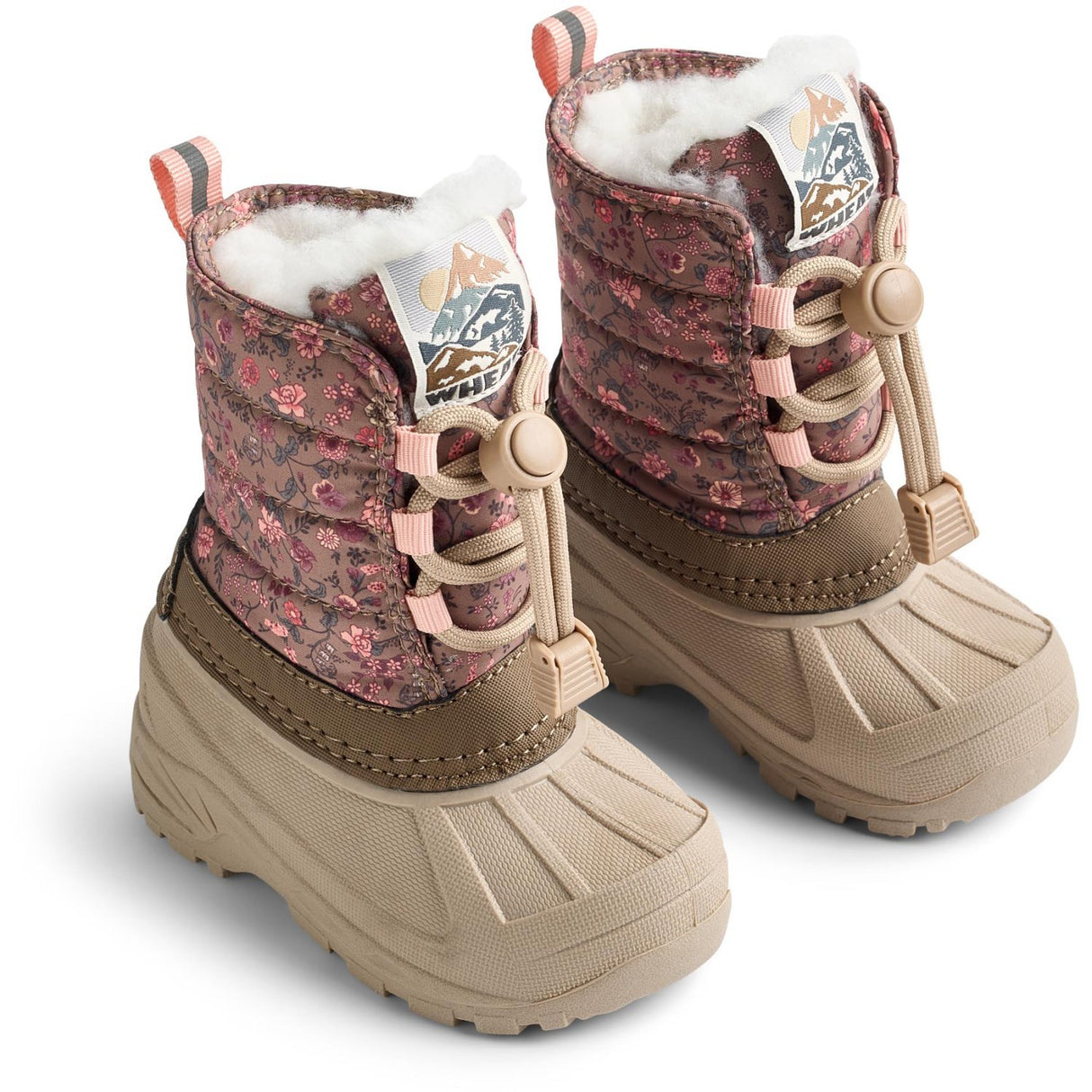 Wheat Portabella Flowers Winterboot Aleex
