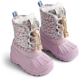 Wheat Lilac Blue Flowers Winterboot Aleex