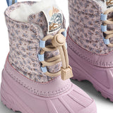 Wheat Lilac Blue Flowers Winterboot Aleex